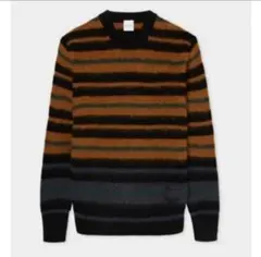 ストライプ ニット