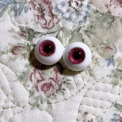 ディーラー様製　グラスアイ　赤系