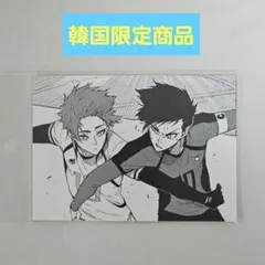 ブルーロック　韓国 限定　アニメイト　糸師 凛 冴　ポストカード