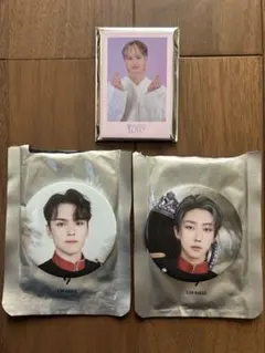 2023seventeencafe in Seoul 缶バッジ 2個セット
