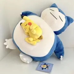 GELATINIQUE カビゴン スリープぬいぐるみ 新品未開封 もっちりぬいぐるみ Pokémon Sleep おやすみカビゴン&ピカチュウ