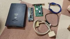 PDドライブ (Panasonic LF-1600) + SCSIアダプタ等 Panasonic PD/CD-ROM ドライブ LF-1600 - メルカリ