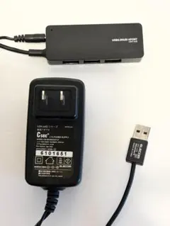 ELECOM USBハブ U2H-A4S 本体
