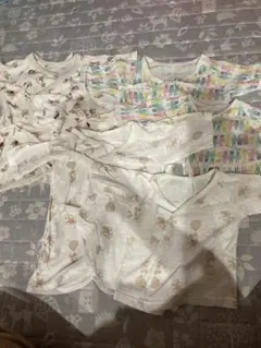 【6点セット】値引き中‼️べびー肌着コンビ 新生児〜70 ロンパース赤ちゃん肌着