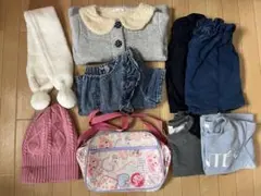女の子　服セット（帽子・バッグ・スウェットなど）　110センチ