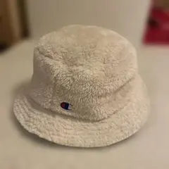 Champion フリース バケットハット クリーム