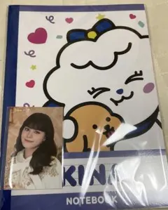 NiziU オンラインくじ　NIZOO ノート　ステッカー　ニナ
