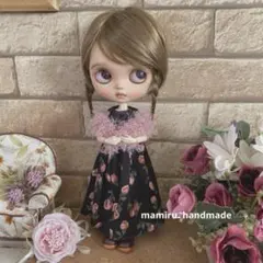 ネオブライスアウトフィット♡ロマンティックな薔薇のワンピース＆ショールセット