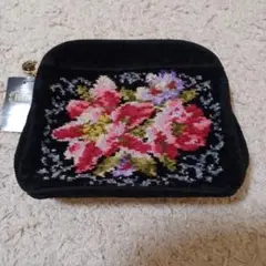 FEILER　花柄刺繍ポーチ