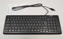 [美品]　Acer 有線USB　フルサイズキーボード 黒　動作確認済のサムネイル