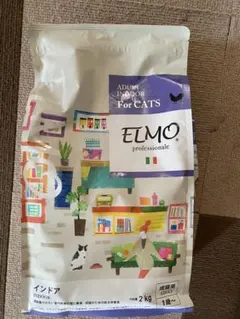 ELMO キャットフード インドア 成猫用(2kg×1/400g×2) - メルカリ