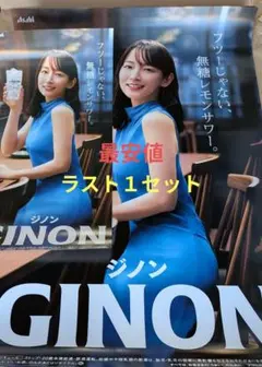 ★貴重★GINONポスター吉岡里帆さん