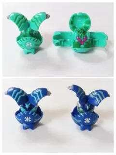 爆丸　初期　風属性　水属性 4個セット 28mm ルシフェル　ラプター