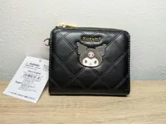 【新品】クロミ 二つ折りウォレット キルティング　カオのサムネイル