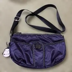 キプリング ショルダーバッグ 紫