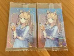 ウマ娘　ゴールドシチー　ドレス　ウエハース