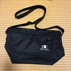 Champion チャンピオン ブラック　ショルダーバック