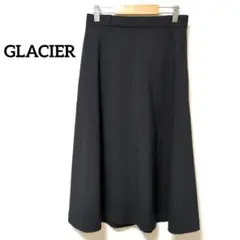 ★【グラシア】◎美品◎膝下丈フレアスカート　キレイめ　フォーマル　オフィス