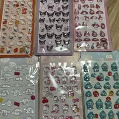 不*火様 ポンポンドロップシール6枚セット