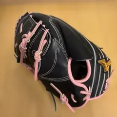 MIZUNO 軟式グローブ SPEEDREVO ブラック×ピンク