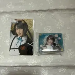 刀ミュ　松井江　トレーディングカード、アクリルメモスタンド