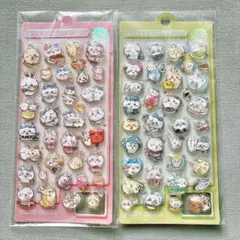 ちいかわ　ウォーターシール　立体水シール　ボンボンドロップ　2枚セット