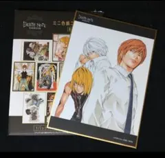 デスノート展☆ミニ色紙コレクション☆月&ニア&メロ