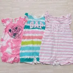 GAP ミニーマウスロンパース 3-6ヶ月　6-12ヶ月　12-18ヶ月　夏