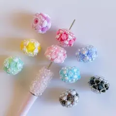 カスタムボールペン対応ビーズ♡ファンシービーズ