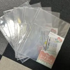 セリア シートシールコレクションリフィール A4 ハピラ 5個セット