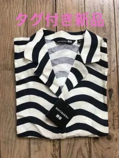新品未使用　UNIQLO×marimekko リネンオープンカラーシャツ　Sのサムネイル