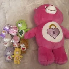 ケアベア ぬいぐるみ ストラップ