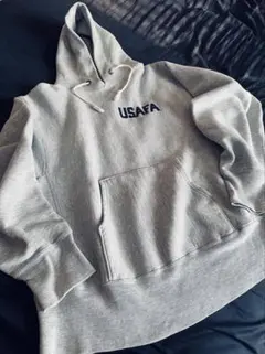 超美品！ USAFA リバースウィーブ パーカー レア リフレクター L 2025年最新】チャンピオン リバースウィーブ usafa リフレクター