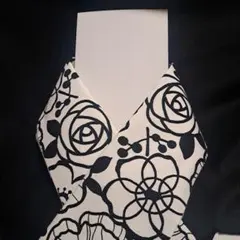 半襟　半衿　ハンドメイド　バラ　花柄　仕付けしやすい芯付き