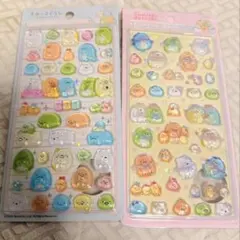 すみっコぐらし ボンボンドロップシール 2枚セット　サンスター