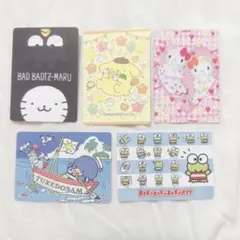 サンリオ いちご新聞50周年 トレーディングカード プリン ばつ丸 キティ 5枚