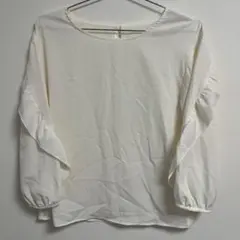 ROPÉ PICNIC アイボリー パフスリーブシャツ 38