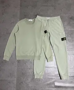STONE  19ss セットアップ カーキ スウェット STONE ISLAND スウェット セットアップ - メルカリ