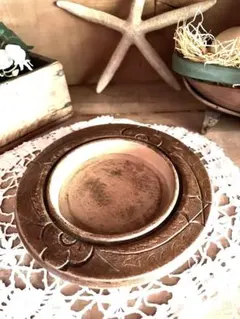 アンティーク希少❣️バターディッシュ バターディッシュ（J. & W. Deykin） - 鎌倉アンティークス