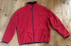 NAUTICA フリース レッド ハイネック Lサイズ