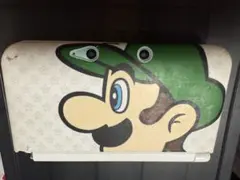 3DS LL ジャンク ルイージカバー付き