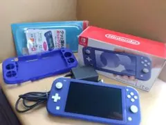 Nintendo Switch Lite ブルー&シリコンカバーのサムネイル