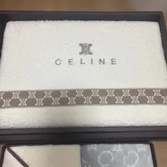 CELINE セリーヌ 綿毛布 140cm×200cm 日本製 マカダム柄 - メルカリ