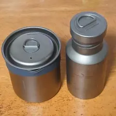EVERNEW Ti SOLO POT Nh ECA624 チタン水筒400mlのサムネイル