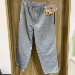 ゆったりサイズ 4L グレー スウェットパンツ