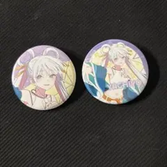 超かぐや姫！ 月見ヤチヨ 缶バッジ 2点セット - メルカリ