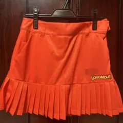 LOUDMOUTH ゴルフスカート オレンジ Mサイズのサムネイル