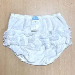新品 タグ付き 千趣会 フリル付き アンダースコート ショーツ M サイズ