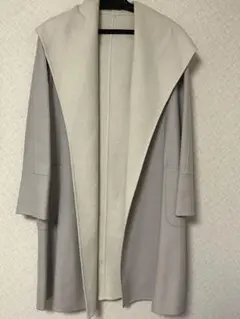 ANAYI カシミヤロングコート ANAYI 美品 アナイ カシミヤ100％ ノーカラーコート ロング