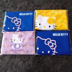 みずほ銀行　キティちゃん　ポケットティッシュ4個